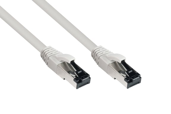 Alcasa 8080L-100 cable de red Gris 10 m Cat8.1 S/FTP (S-STP)