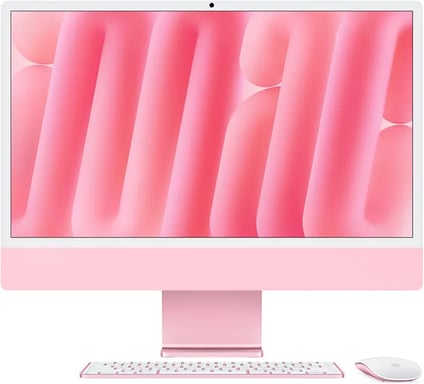 Apple iMac Apple M M4 59,7 cm (23.5'') 4480 x 2520 Pixeles PC todo en uno 16 GB 256 GB SSD macOS Sequoia Wi-Fi 6E (802.11ax) Rosa