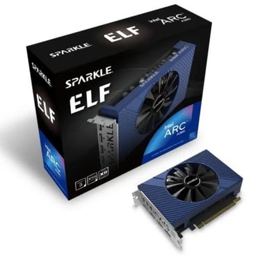 Tarjeta Gráfica Sparkle Technology Intel Arc A380 ELF 6GB GDDR6 8K XeSS AV1 PCIe 4.0