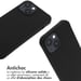 imoshion Coque en silicone avec cordon pour Apple iPhone 14 - Noir