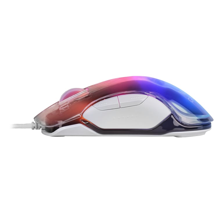 Souris Mars Gaming MMGLOWW – Filaire, Optique, 12800 DPI, RGB, Finition Miroir - vue 3