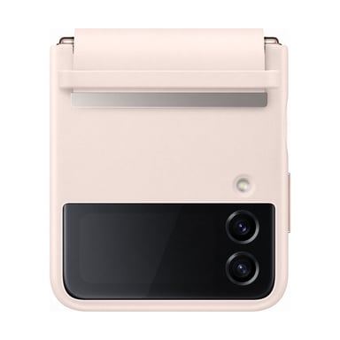 Custodia in pelle per Samsung Galaxy Z Flip 4 compatibile con la ricarica wireless