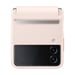 Custodia in pelle per Samsung Galaxy Z Flip 4 compatibile con la ricarica wireless
