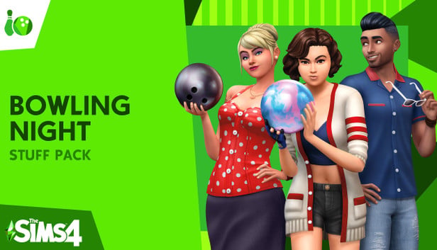 Les Sims 4 Kit d'Objets Soirée Bowling (PC  Mac)  DLC [Code de téléchargement]
