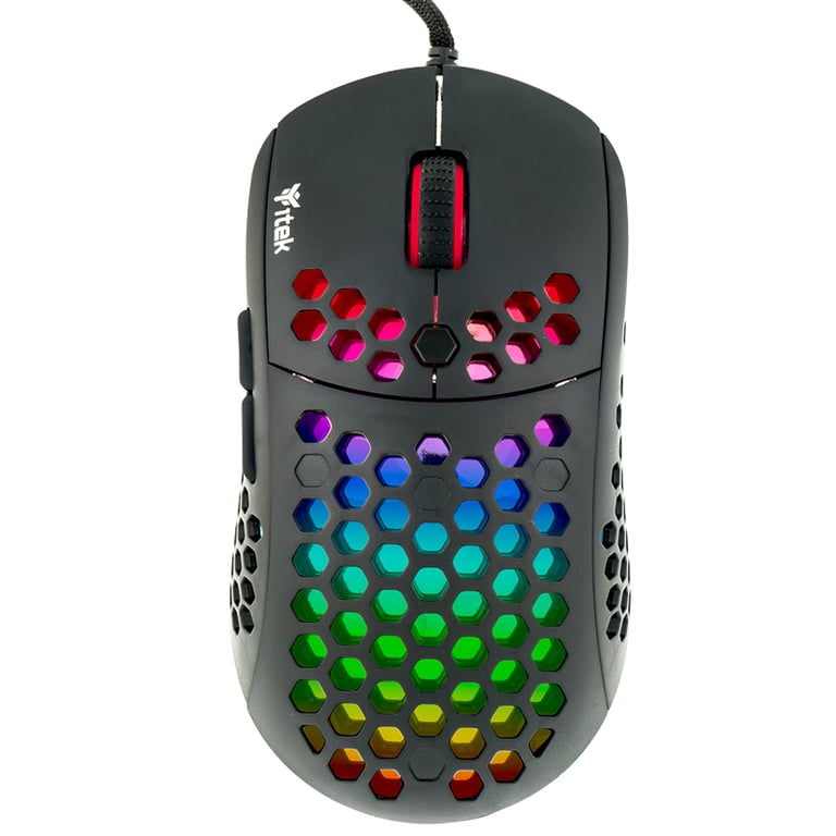 itek G71 Jouer Droitier USB Type A Optique 12000 DPI Neuf