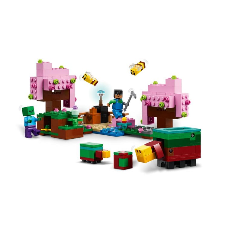 Lego Minecraft Le Jardin Des Cerisiers En Fleurs 21260 Lego La Boite - vue 4