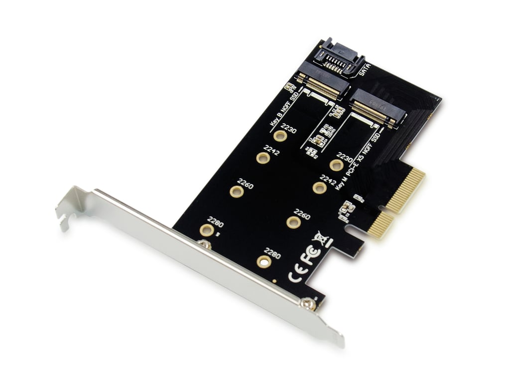 Adaptateur Conceptronic EMRICK04B – PCIe vers M.2, 6 Gbit/s