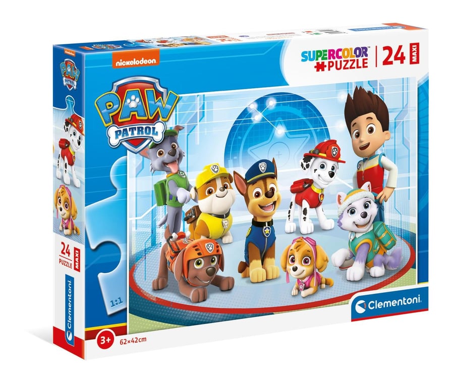 Clementoni Puzzle maxi Pat' Patrouille 24 pièces - vue 2