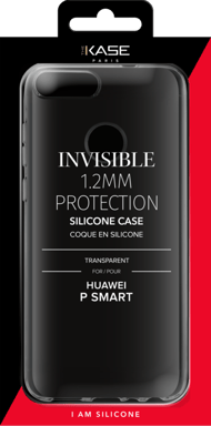 Coque Slim Invisible pour Huawei P Smart 1,2mm, Transparent