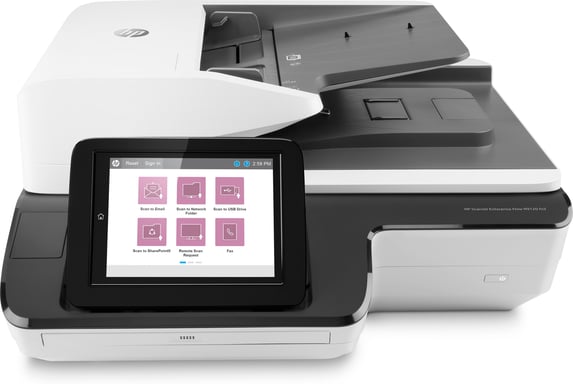 HP Scanjet Enterprise Flow N9120 fn2 Scanner à plat et chargeur automatique 600 x 600 DPI A3 Noir, Blanc - Neuf