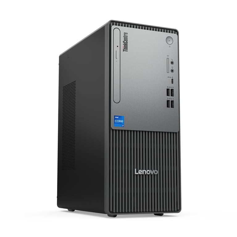 Lenovo ThinkCentre neo 50t Gen 5 Intel® Core™ i5 i5 14400 8 Go DDR5 SDRAM SSD Windows 11 Pro Tower PC Neuf - vue 3