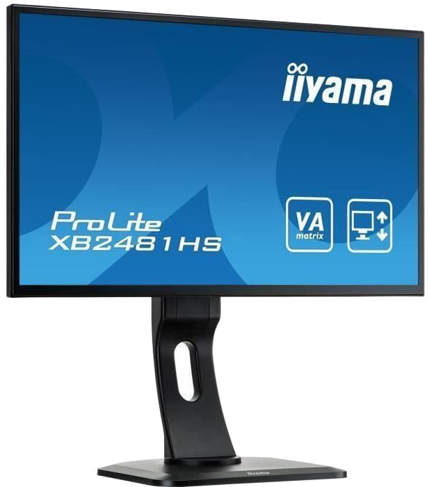 Ecran PC - IIYAMA ProLite XB2481HS-B1 - 24 FHD - Dalle TN - 2ms - DVI-D/VGA/HDMI