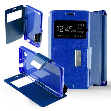 Etui Folio Bleu compatible Sony Xperia Z4 Compact
