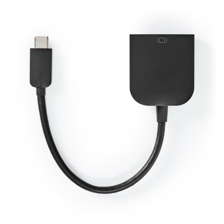 Nedis CCGP64852BK02 adaptateur graphique USB 1920 x 1200 pixels Noir - Neuf