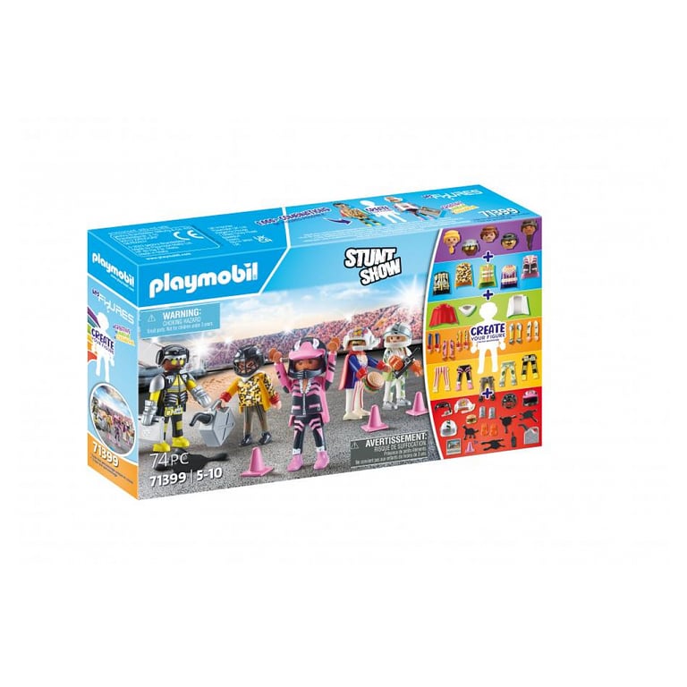 Figurines Cascadeurs N° 71399 Playmobil La Boite - vue 2