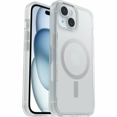 OtterBox Symmetry Series Clear per MagSafe per iPhone 15, Clear Apple iPhone 15