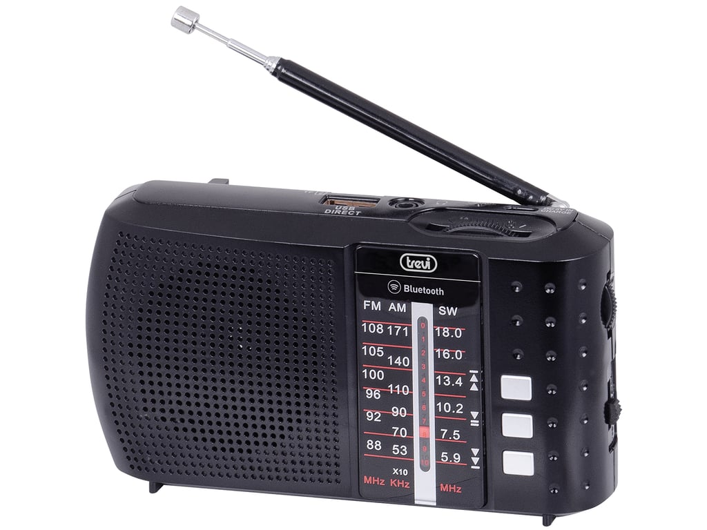 Trevi 0RA7F2000 Radio portable Analogique et numérique Noir - Neuf