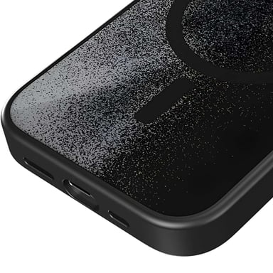 Custodia per iPhone 15 MagSafe effetto sabbia antigraffio