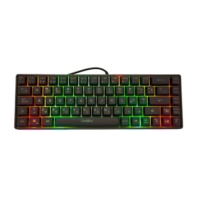 CoolBox GAMING TECLADO COMPACTO 65% TM065 RGB