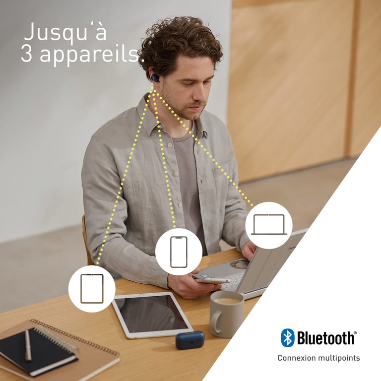 Technics AZ60M2 Auriculares True Wireless Stereo (TWS) Dentro de oído Personas con gran interés en los sistema de alta fidelidad Bluetooth Plata