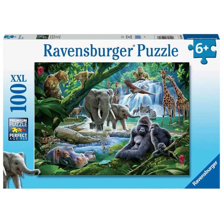 Puzzle 100 pièces Ravensburger Les animaux de la jungle - vue 9