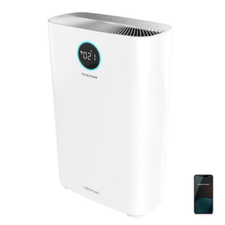 Purificateur d'air Cecotec TotalPure 2500 Connected – 200 CADR, Wi-Fi, Écran LED - vue 1