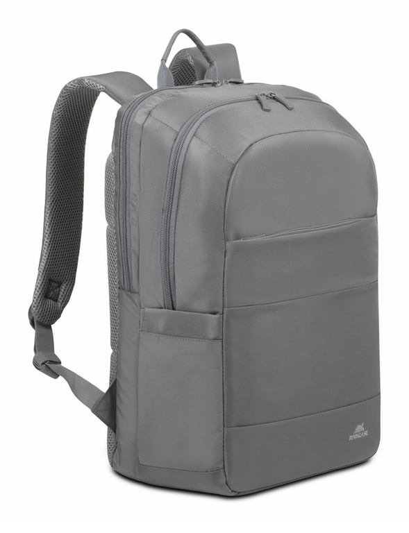 Rivacase 8267 Grey sac à dos City backpack Gris Polyester - Neuf