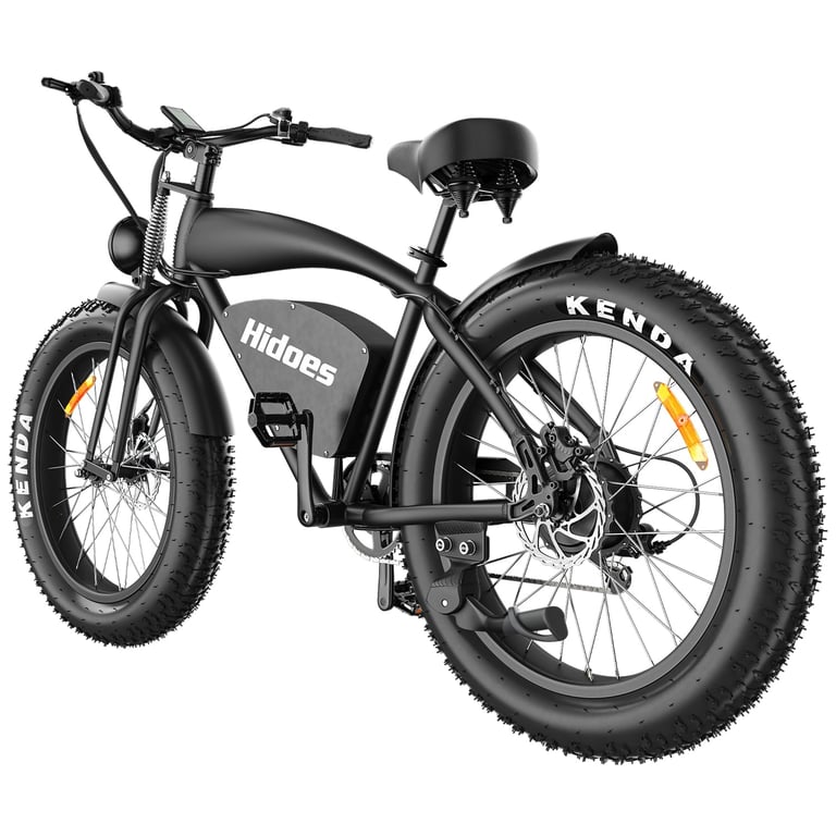 Vélo Électrique Hidoes HD-B3 - Moteur 1200W Batterie 48V18.2AH Pneus de 26 Pouces - Noir