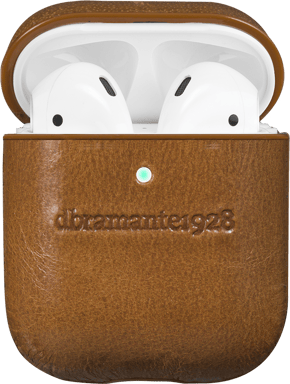 Custodia in pelle per AirPods Copenhagen Tan DBramante1928