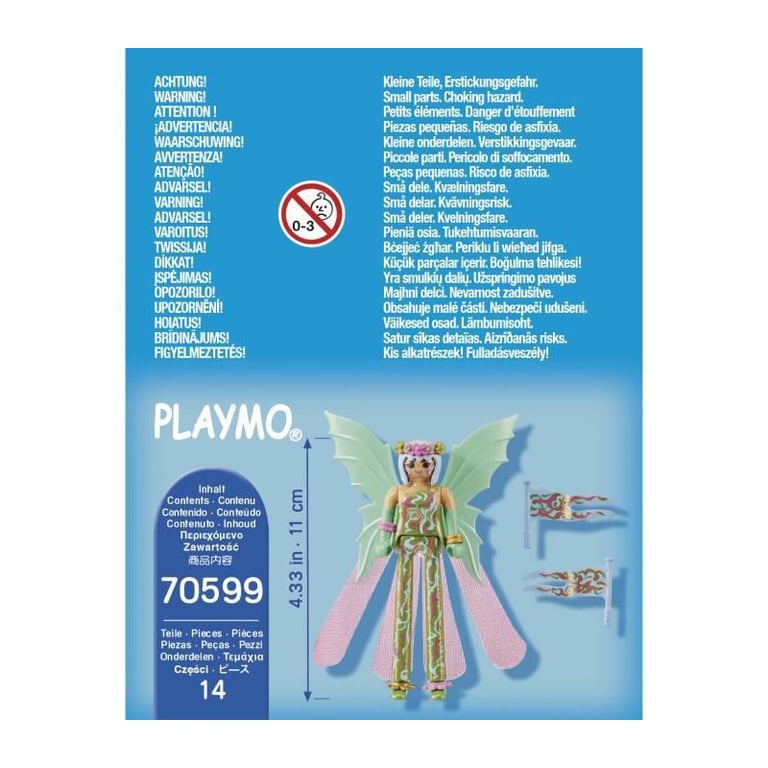 Figurine Cavalière Et Cheval Playmobil La Boîte Avec Accessoires Inclus - vue 3