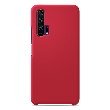 Coque silicone unie Soft Touch Rouge compatible Huawei Honor 20 Pro