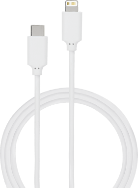 Cable USB C/Lightning 2 m 3A Blanco Bigben