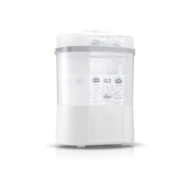 Stérilisateur et sécheur électrique Chicco 6 biberons vapeur 2 modes Full Size Compact