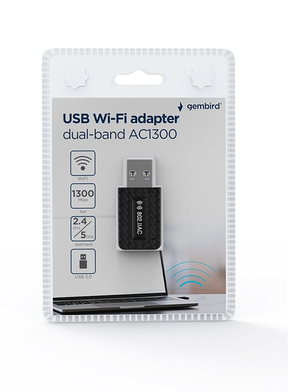 Gembird AC1300 WLAN 867 Mbit/ Neuf