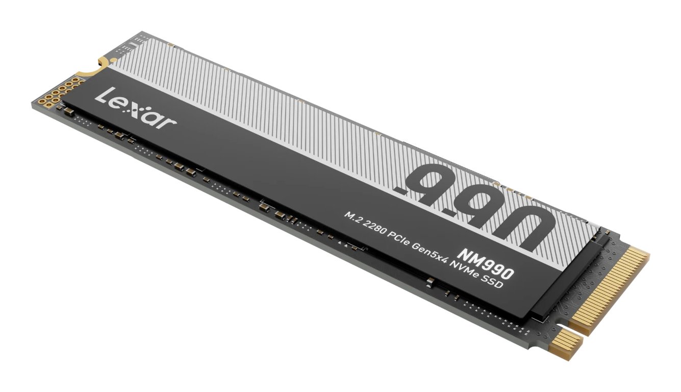 Lexar NM990 .2 PCI Express 5.0 NVMe - vue 4