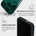 Burga Coque arrière Tough pour iPhone 15 Pro - Emerald Pool