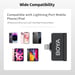 Microfono wireless Boya Omic-D per iPhone con clip magnetico e audio HD