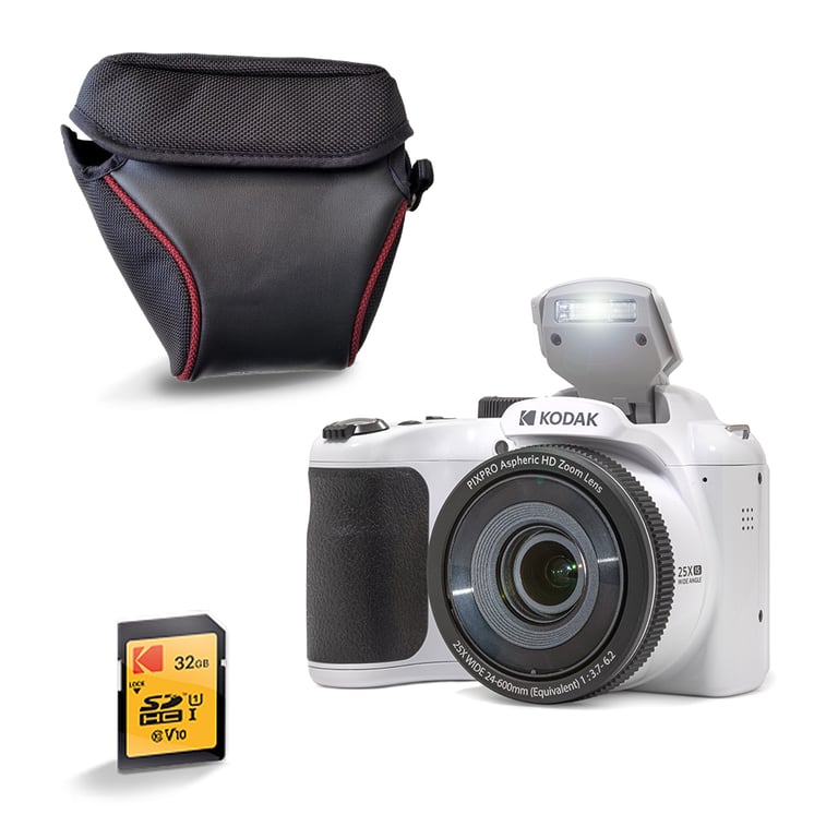 KODAK Pixpro AZ255 Appareil Photo Bridge 16 MP avec Zoom Optique 25x + Étui de Protection + Carte SD – Vidéo Full HD Grand Angle 24 mm Stabilisateur Écran LCD 3 – Neuf - vue 10