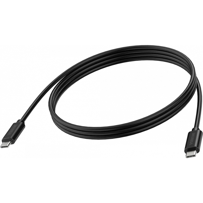 Vision TC-USBCFF/BL cable USB USB 3.2 Gen 1 (3.1 Gen 1) USB C Negro - Nuevo