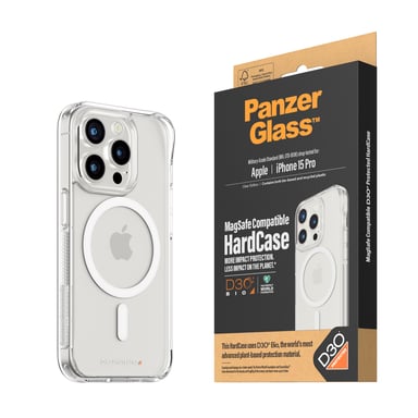 Cover per iPhone 15 Pro rigida MagSafe D30 antigraffi