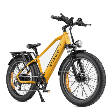 ENGWE E26 mountain bike a doppia sospensione 250 W, 48 V 16 Ah-Giallo