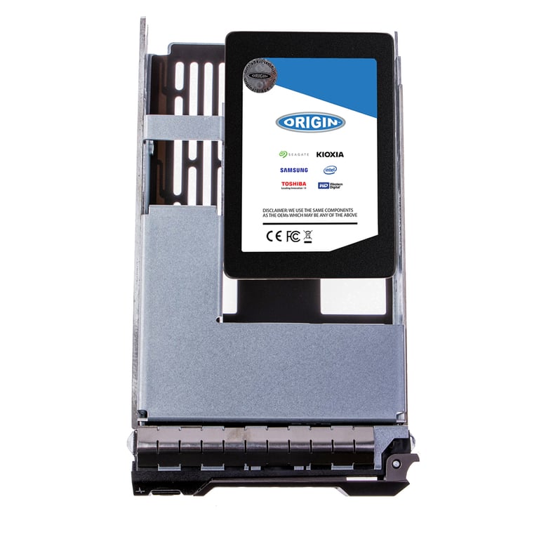 Origin Storage Enterprise SSD 480 Go échangeable à chaud 3.5 SATA 6Gb/ pour Dell PowerEdge C1100 C2100 R310 R415 R510 R515 R715 R810 R815 T310 T410 T710 - vue 2