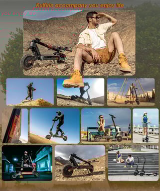 Trottinette électrique pliable KuKirin G2 Ultra, 2 moteurs 800 W, batterie 48 V 18 Ah, pneus 10 pouces