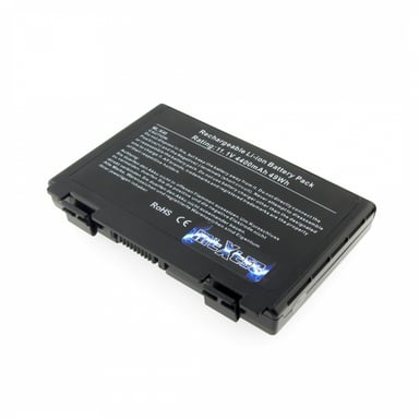 Battery for ASUS A32-F82, 6 cells, LiIon, 10.8V, 4400mAh