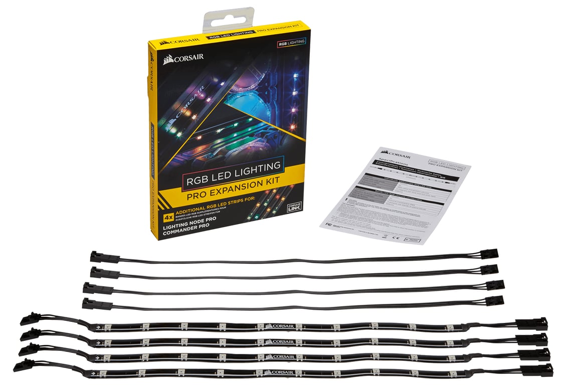 Corsair RGB LED Lighting PRO Expansion Kit - vue 4