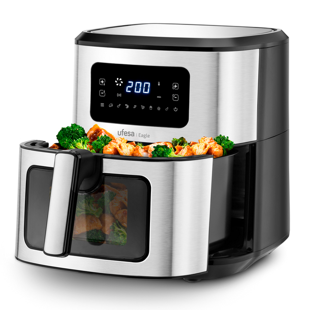 Ufesa 72805690 friteuse Unique 6 5 Autonome Friteuse d'air chaud Acier Neuf