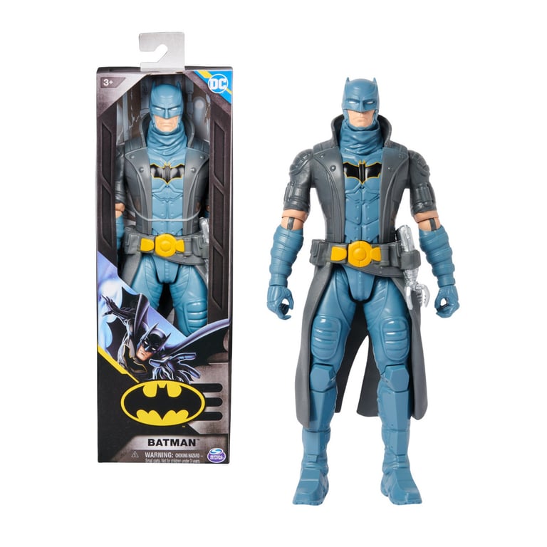 DC Comics , Figurine articulée Batman de 30 cm, jouet de super-héros à collectionner pour garçons et filles à partir de 3 ans - Neuf