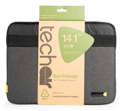 Techair Eco essential 35,8 cm (14,1'') Funda Gris oscuro