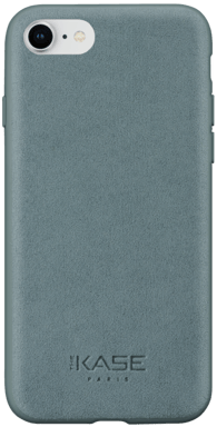 Funda de gamuza Alcantara para Apple iPhone 7/8/SE 2020/SE 2022, verde camafeo