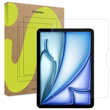 imoshion Protection d'écran en verre trempé pour Apple iPad Air 11 pouces (2025) M3 / (2024) M2 / iPad 11 (2025) A16 / iPad 10 (2022)